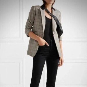 Rag & Bone Ridley Plaid Blazer Size 4